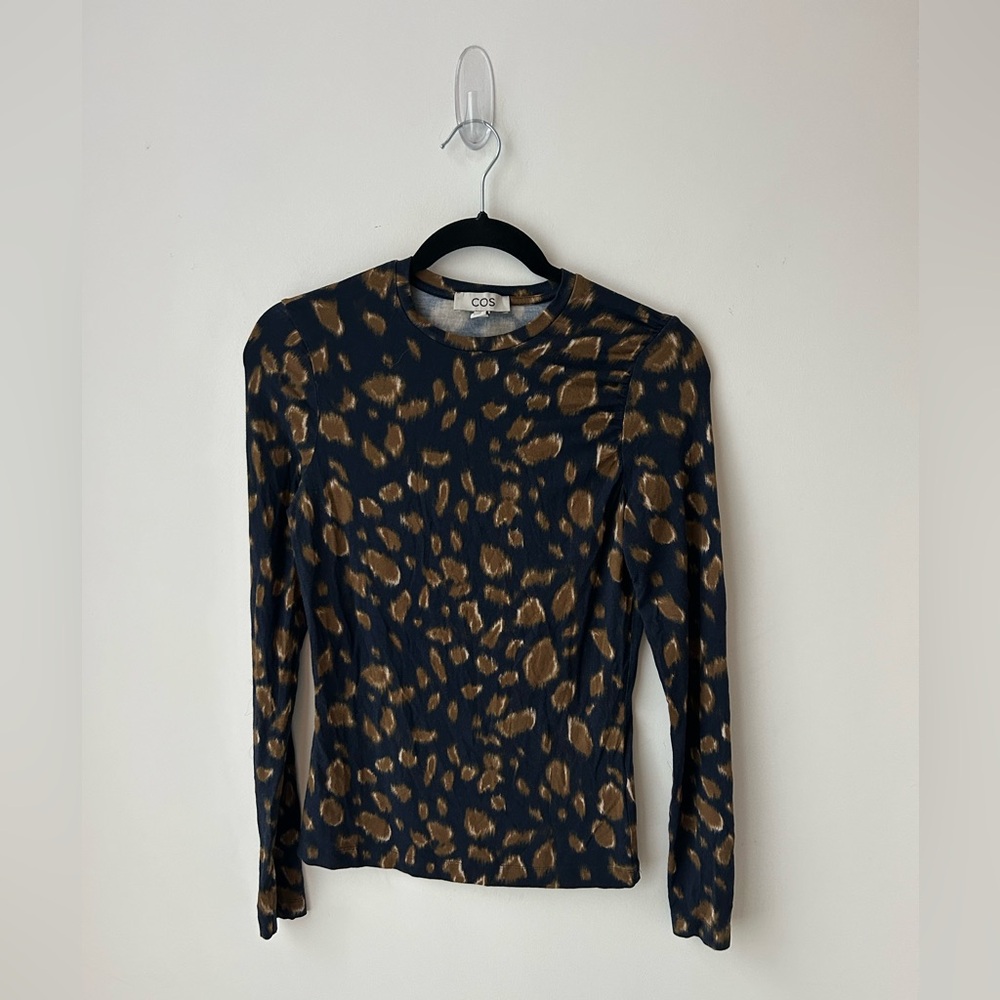 COS gathered long-sleeved top